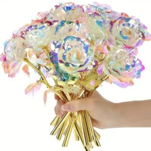 Iridescent Gold-Stem Rose