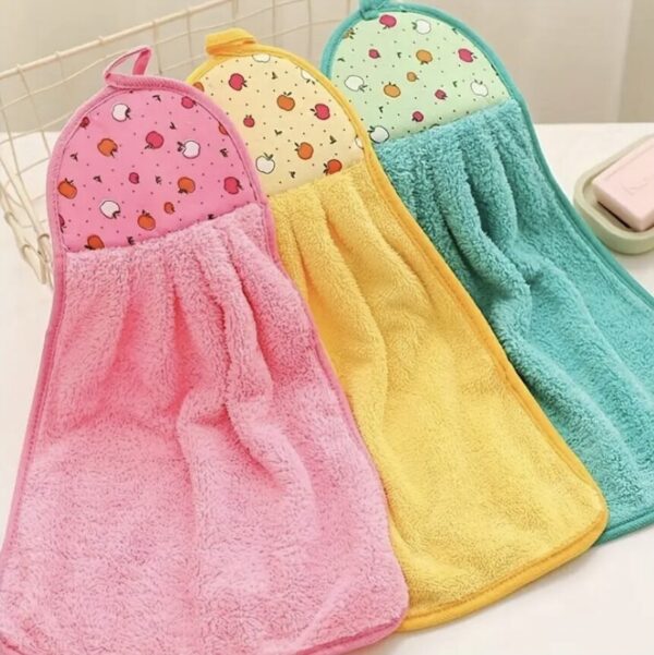 Fruit Print Hanging Hand Towel - Image 2