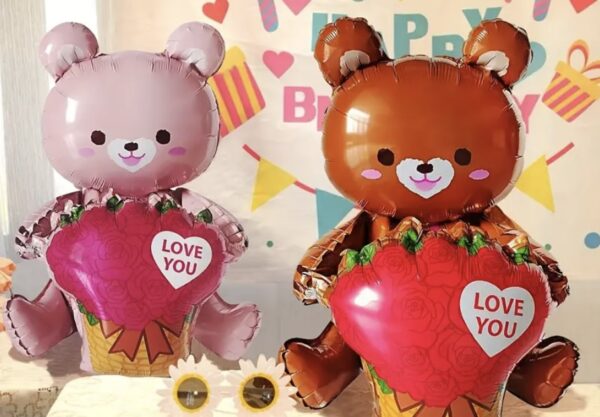 Love You Bear Balloon