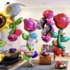 Giant Red Rose Foil Balloon Set - Image 3
