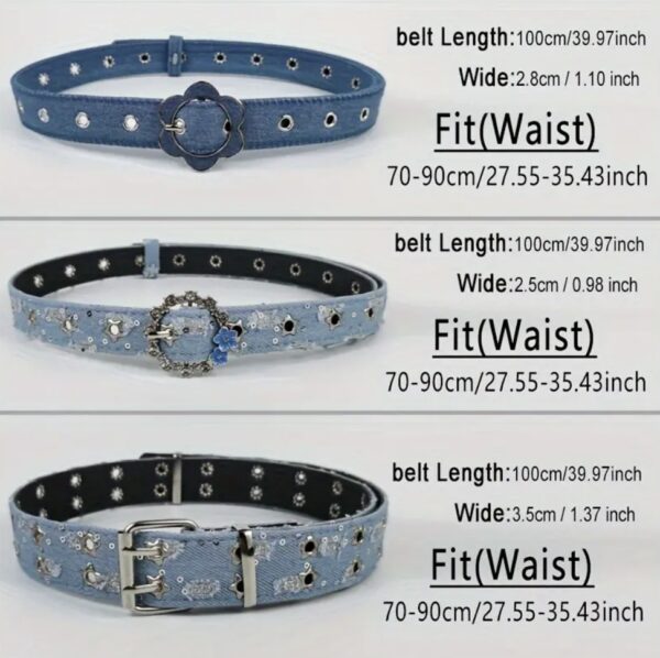 Y2K Denim Belts - Image 4
