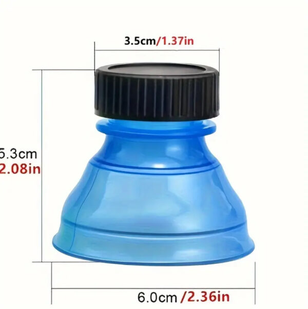 8-Piece Snap-On Bottle Tops for Soda Cans - Image 2