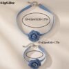 Denim Rose Choker - Image 2