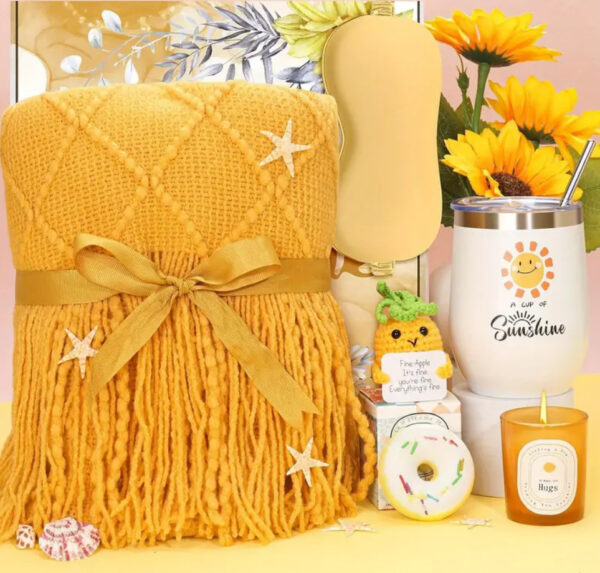 A Cup of Sunshine Cozy Gift Set