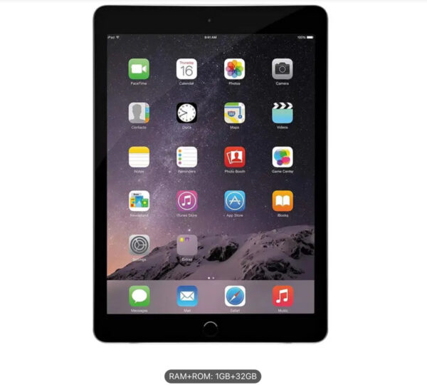 Refurbished Apple iPad Air 2 (9.7", Wi-Fi, 32GB)