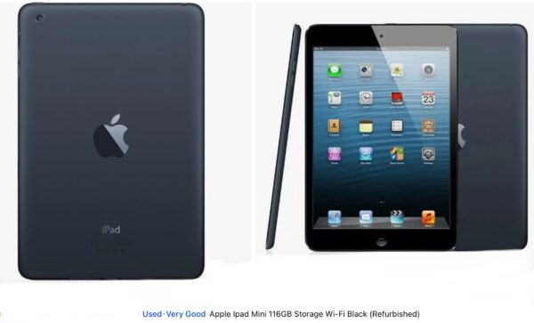 Refurbished Apple iPad Mini 1 (7.9", Wi-Fi, 16GB)