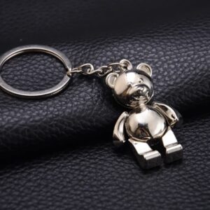 Mini Luxe Teddy Bear Keychain