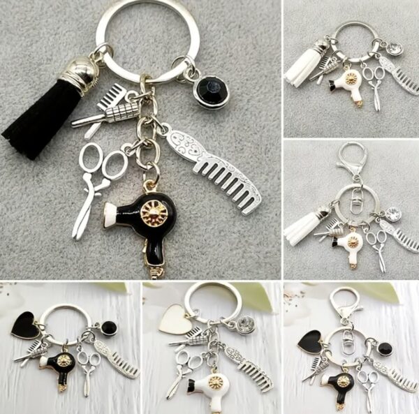 Hair Stylist Keychain - Image 2