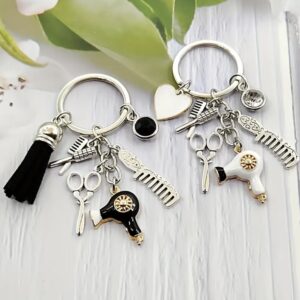 Hair Stylist Keychain