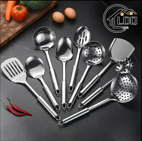 10-Piece Stainless Steel Kitchen Utensil Set