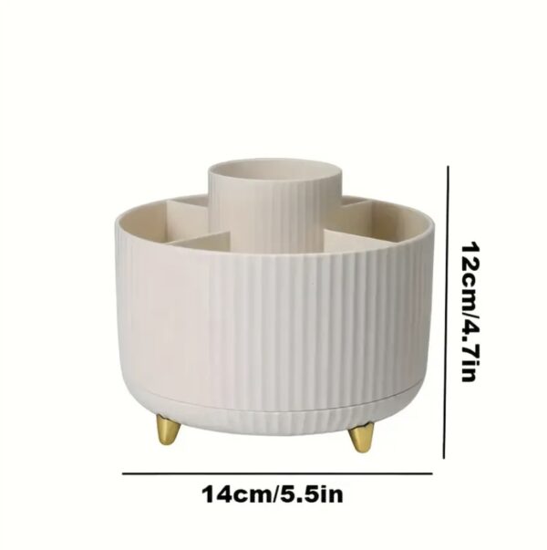 360° Rotating Makeup Organizer - Image 3