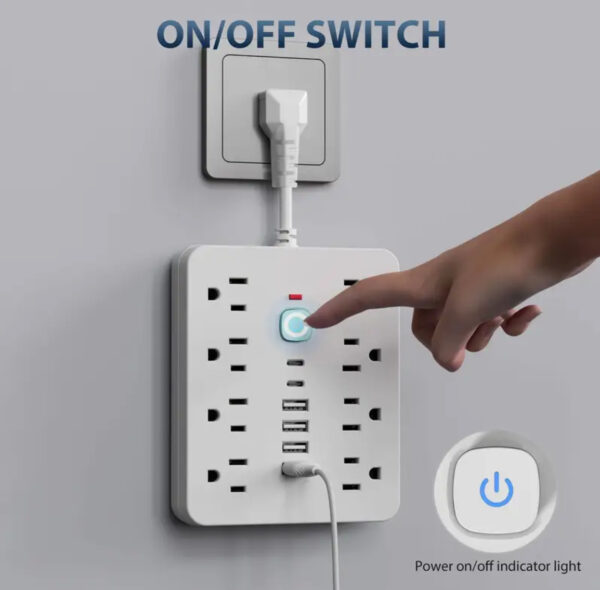 Multi-Port Power Strip - Image 2