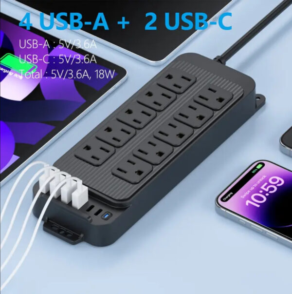 12-Outlet Power Strip