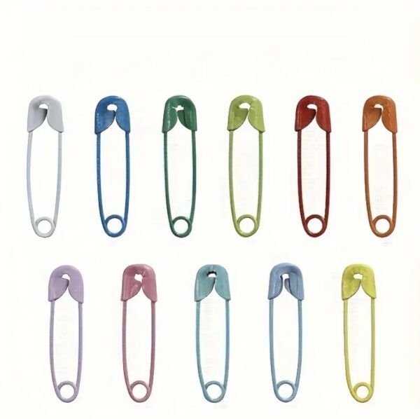 200-Piece Colorful Safety Pins Set