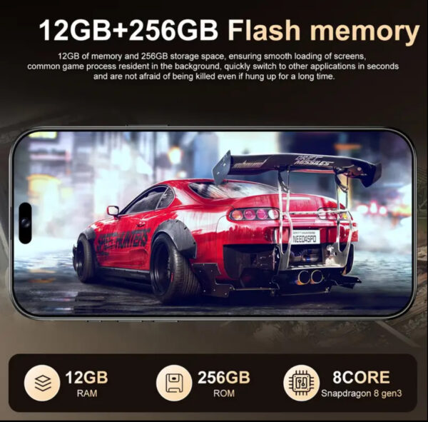 Snapdragon 8 Gen 3 Ultra 5G Smartphone (12GB RAM + 256GB ROM) - Image 11
