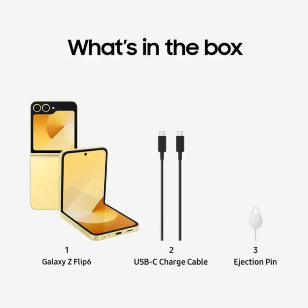 Samsung Galaxy Z Flip6 5G (8GB RAM + 256GB Storage) - Image 3