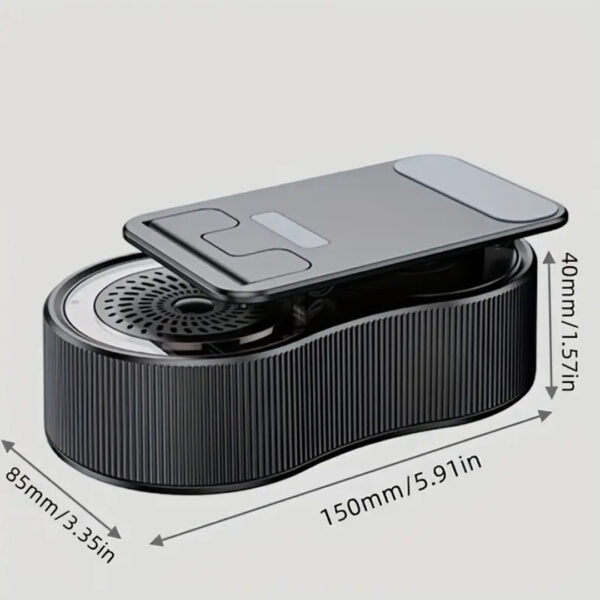 360° Rotating RGB Wireless Speaker Phone Stand - Image 6