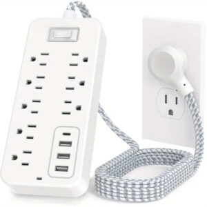 12-Outlet Power Strip Extension Cord