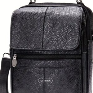 Classic Leather Crossbody Bag