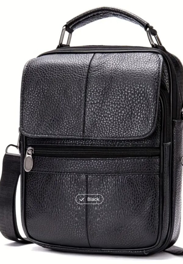 Classic Leather Crossbody Bag