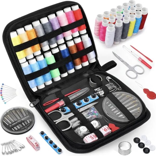 Compact All-in-One Travel Sewing Kit