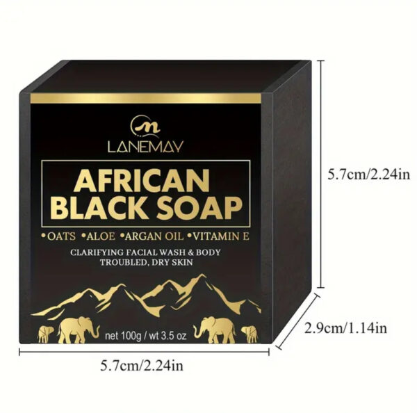 LANEMAY African Black Soap - Image 2