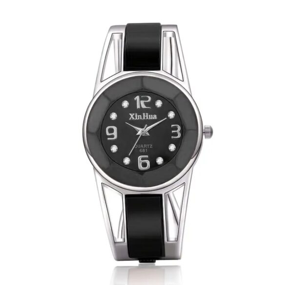 Xinhua GlamQuartz Women’s Cuff Watch - Image 4