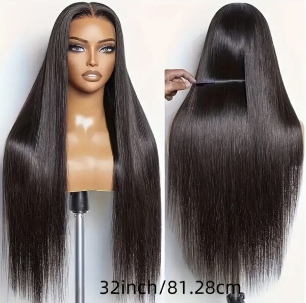 32-Inch Sleek Straight Lace Frontal Wig - Image 3
