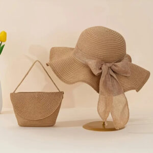 Khaki Two-Piece Summer Beach Set (Multiple Styles)