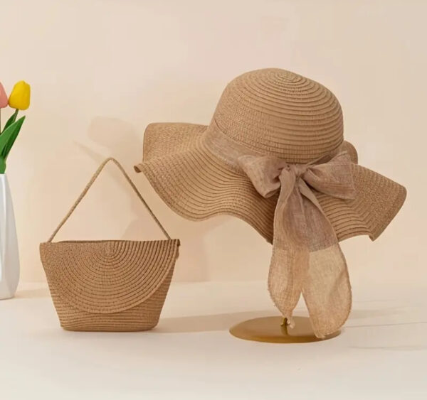 Khaki Two-Piece Summer Beach Set (Multiple Styles)