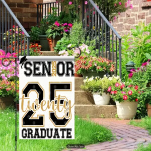 Class of 2025 Senior Graduation Garden Flag